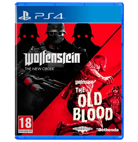 Wolfenstein New Order / Old Blood Double Pack-PS4 -Used  for sale in Egypt from Games2Egypt