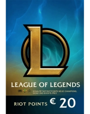 League of Legends (LoL) Gift Card - 20 EUR - Europe -  for sale in Egypt from Games2Egypt