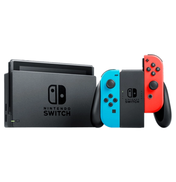 Nintendo Switch - Neon Red/Neon Blue V2  for sale in Egypt from Games2Egypt