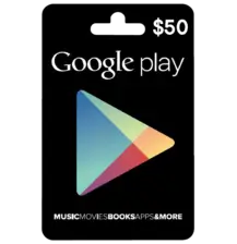 Google Play Gift Code 50$ USA