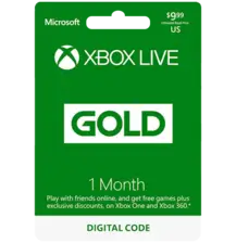 Xbox Game Pass Core 1 Month Membership US Digital Code