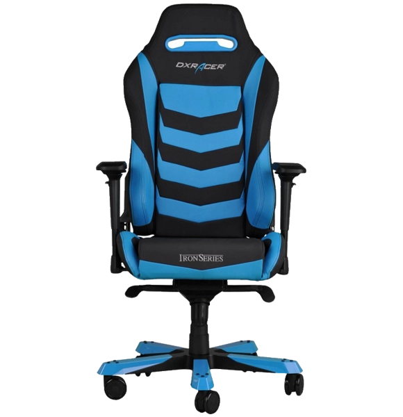 Dxracer Iron Series Gaming Chair - Black\Blue  for sale in Egypt from Games2Egypt