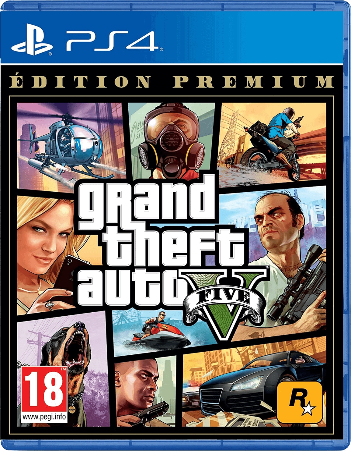 GTA V : Grand Theft Auto Premium Edition (Not Sealed)  for sale in Egypt from Games2Egypt