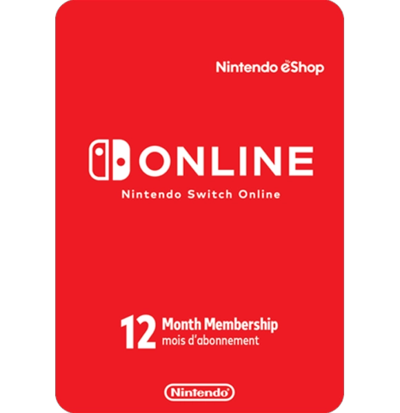 Nintendo E-shop online membership 12 Months EU  for sale in Egypt from Games2Egypt