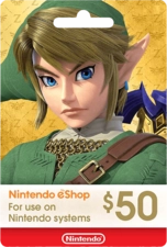 Nintendo eShop $50 Card - USA -  for sale in Egypt from Games2Egypt