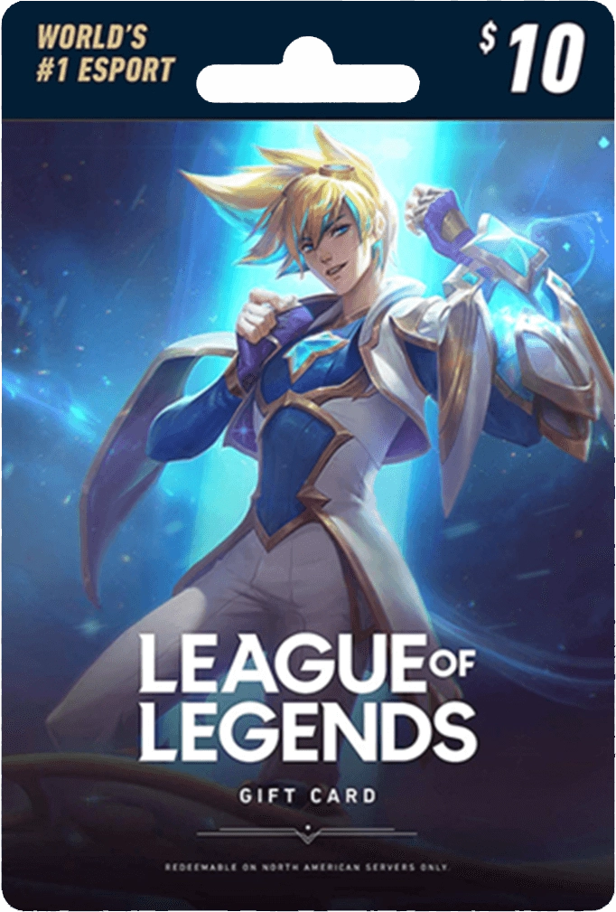 League of Legends Gift Card Riot 10 USD Key NORTH AMERICA  for sale in Egypt from Games2Egypt