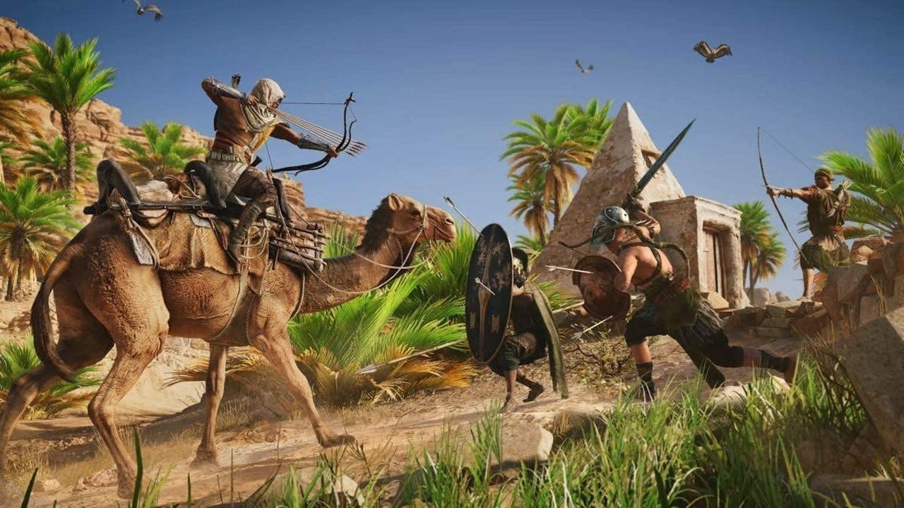 Assassin's Creed Origins - Deluxe Edition - PS4  for sale in Egypt from Games2Egypt