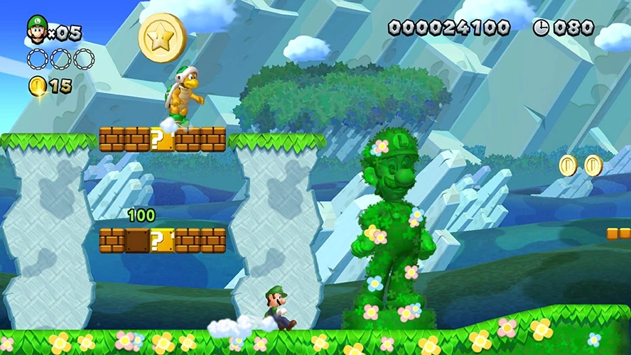 Super mario bros u deluxe 5th sale star