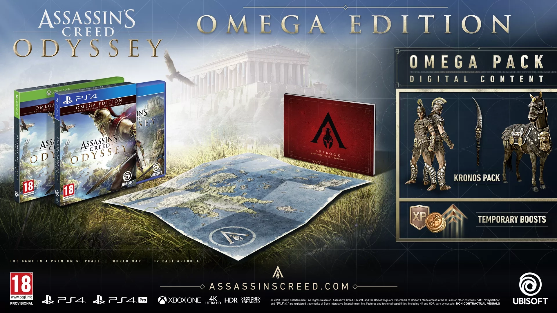 Assassin's Creed Odyssey Omega Edition PS4  for sale in Egypt from Games2Egypt