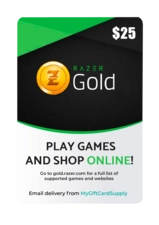 Razer Gold 25$ USA Gift Card -  for sale in Egypt from Games2Egypt