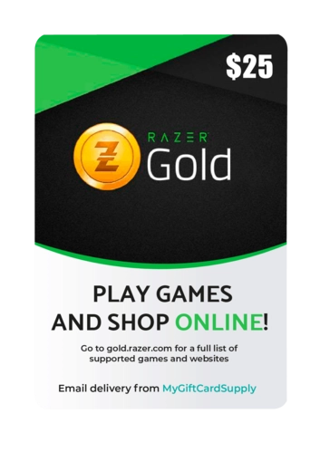 Razer Gold 25$ USA Gift Card