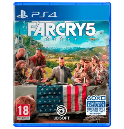 Far Cry 5 (Arabic & English Edition) - PS4 - Used