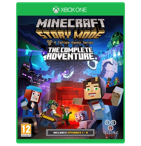 Minecraft story mode on sale xbox one code