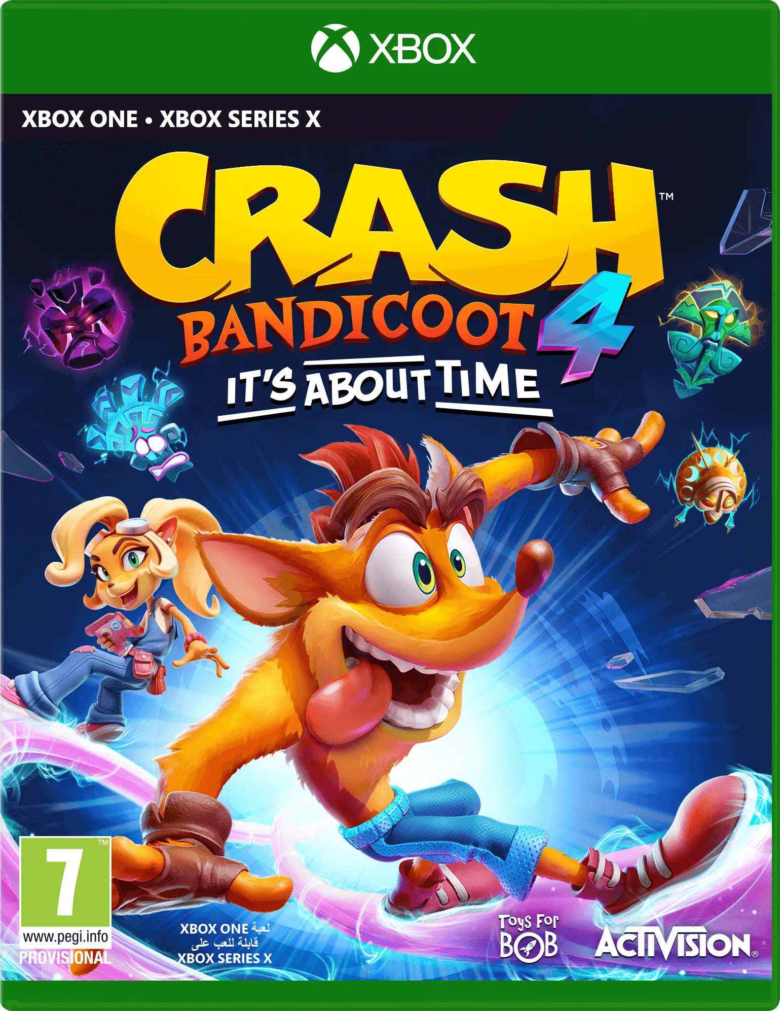 Crash Bandicoot 4: It's About Time.(Arabic and English Edition) - XBOX ONE  for sale in Egypt from Games2Egypt