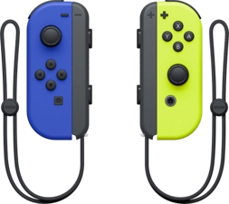 Nintendo Switch Joy-Con - Blue and Neon Yellow  for sale in Egypt from Games2Egypt