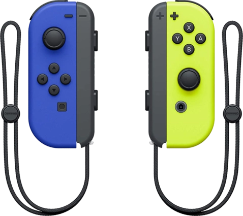 Nintendo Switch Joy-Con - Blue and Neon Yellow