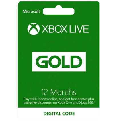 XBOX Live Gold 12 Months (Middle East)