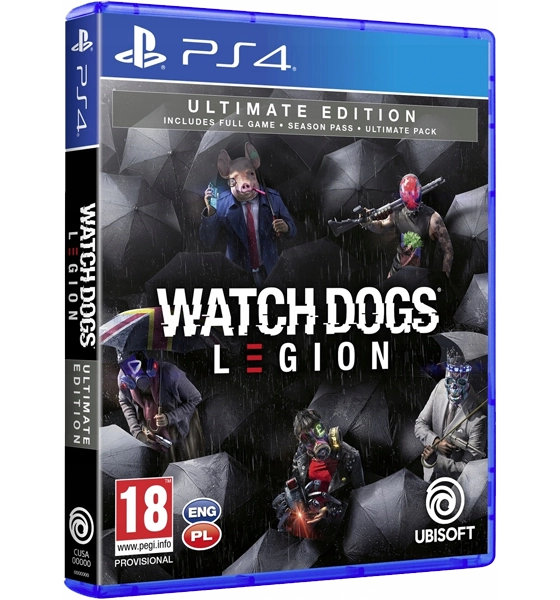 WATCH DOGS LEGION ULTIMATE EDITION - PS4  for sale in Egypt from Games2Egypt