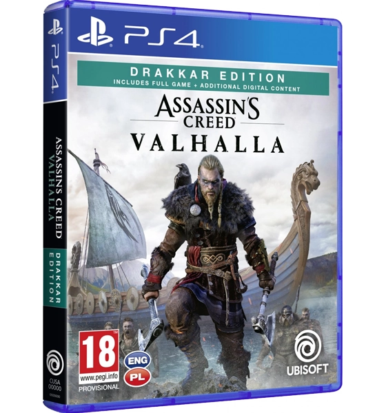 Assassin's Creed Valhalla Drakkar Edition (PS4)  for sale in Egypt from Games2Egypt