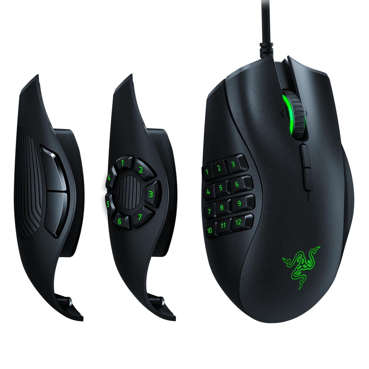 Razer Naga Trinity Wired Gaming Mouse   for sale in Egypt from Games2Egypt