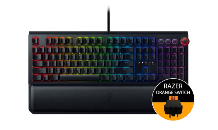 Razer BlackWidow Elite - Orange Switch Gaming  Keyboard 