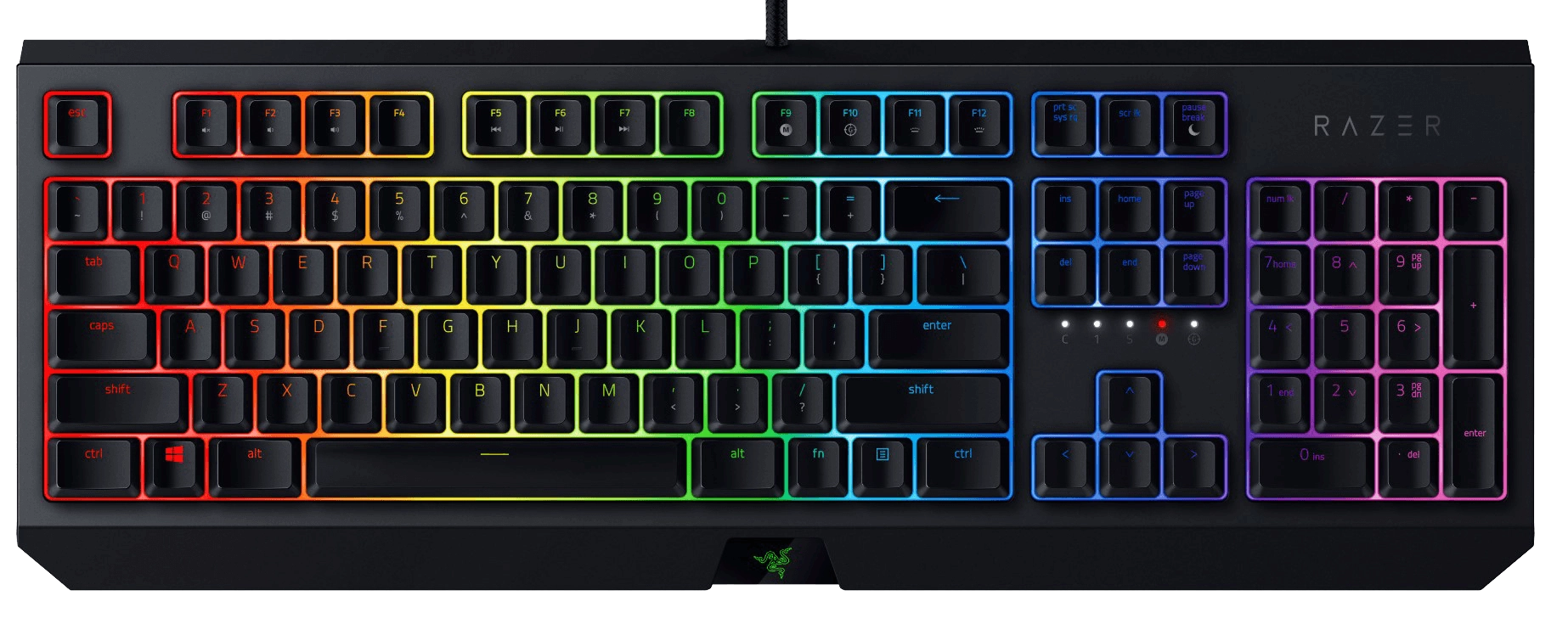 Razer Blackwidow Chroma - Green Switch  for sale in Egypt from Games2Egypt