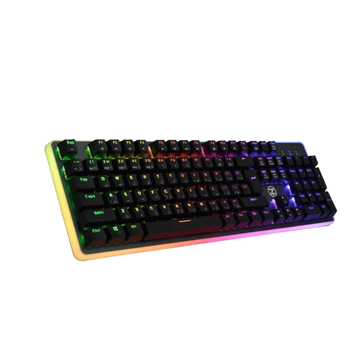 TechnoZone E28 Frame RGB Mechanical - Wired Gaming Keyboard  for sale in Egypt from Games2Egypt