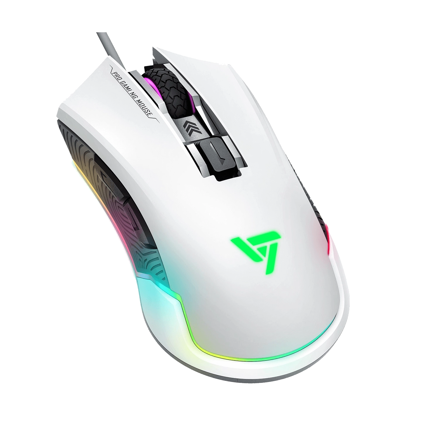 VicTsing Pro RGB Gaming Mouse - White  for sale in Egypt from Games2Egypt