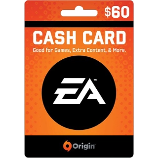 origin gift card 60$ usa  for sale in Egypt from Games2Egypt