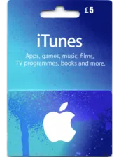 Apple iTunes Gift Card United Kingdom 5 UK iTunes -  for sale in Egypt from Games2Egypt