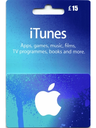 Apple iTunes Gift Card United Kingdom 15 UK iTunes