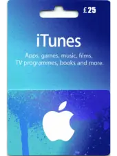 Apple iTunes Gift Card United Kingdom 25 UK iTunes