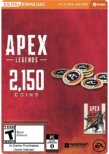 Apex Legends 2150 Coins PC Origin -  for sale in Egypt from Games2Egypt