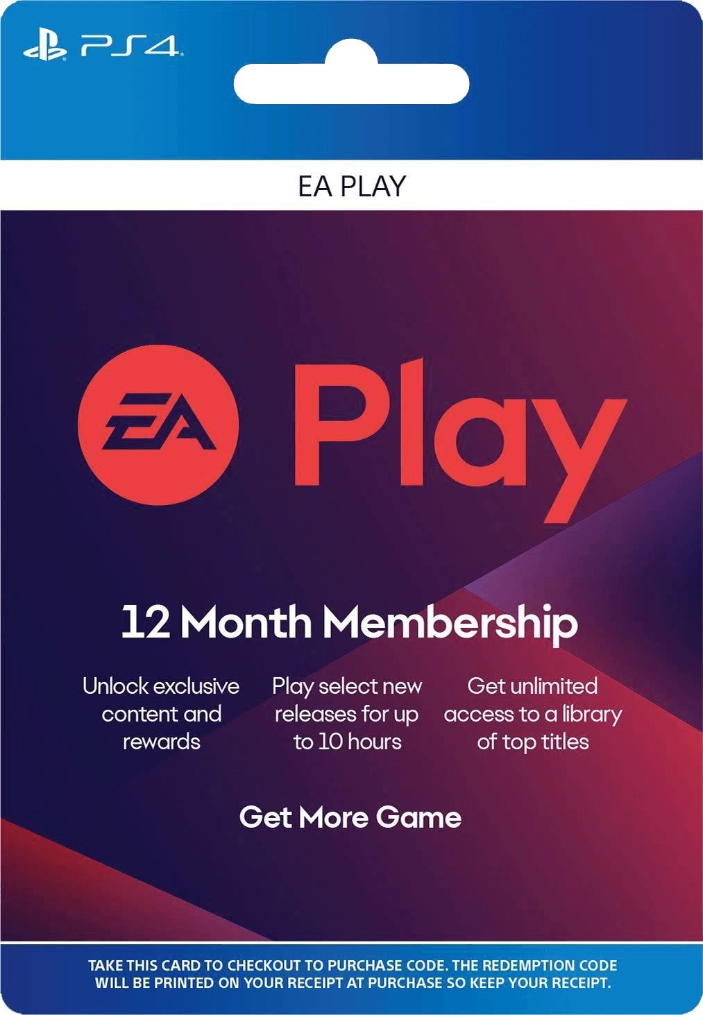 Playstation EA Play 12 Months ( USA ) digital code  for sale in Egypt from Games2Egypt