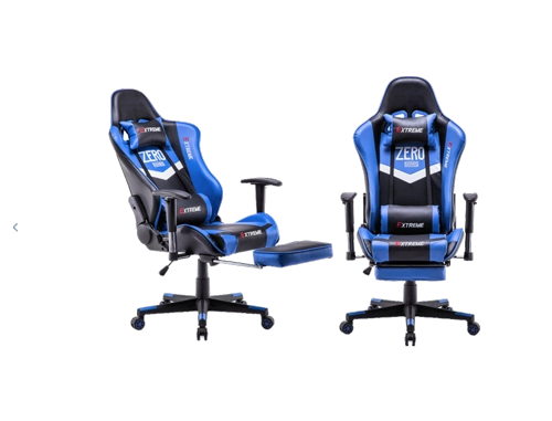 Extreme Zero Gaming Chair - Black \ Blue  for sale in Egypt from Games2Egypt