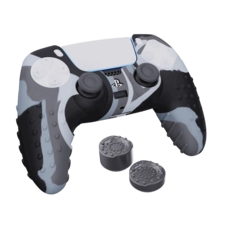 SPARKFOX PS5 Silicone Grip Pack FPS Edition - Camo Grey 