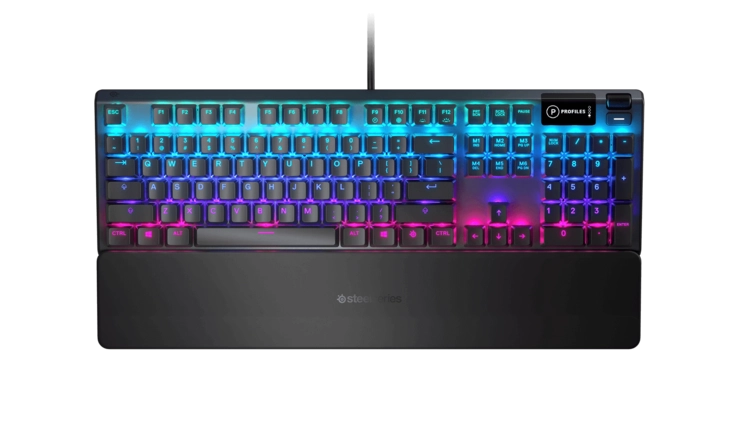 SteelSeries APEX 5 Hybrid mechanical gaming keyboard