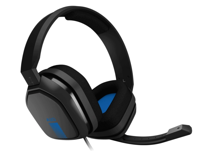 Astro A10 Gaming Wired Gaming Headphone - Blue and Black