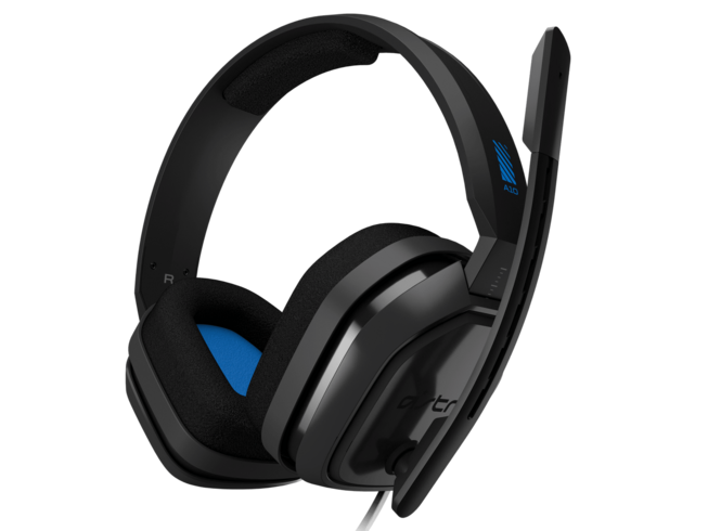Astro A10 Gaming wired Headset - Blue and Black