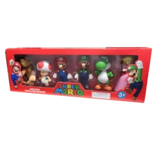 Super Mario: Large Action Figure Special 6 Pack Collection 