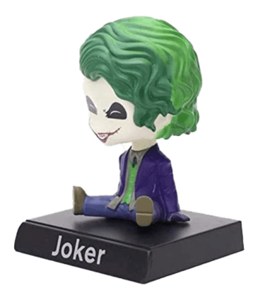 Joker Big Bobble Head - Action Figure with Holder for Car Dashboard