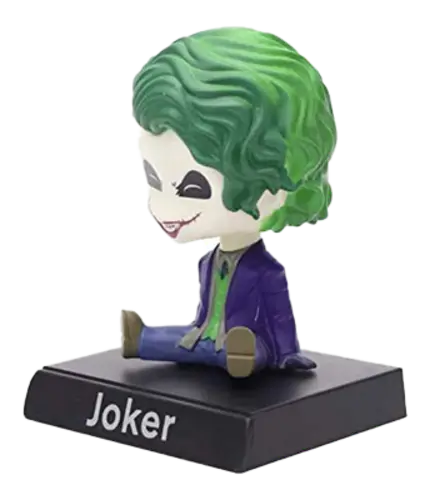 Joker Big Bobble Head - Action Figure with Holder for Car Dashboard