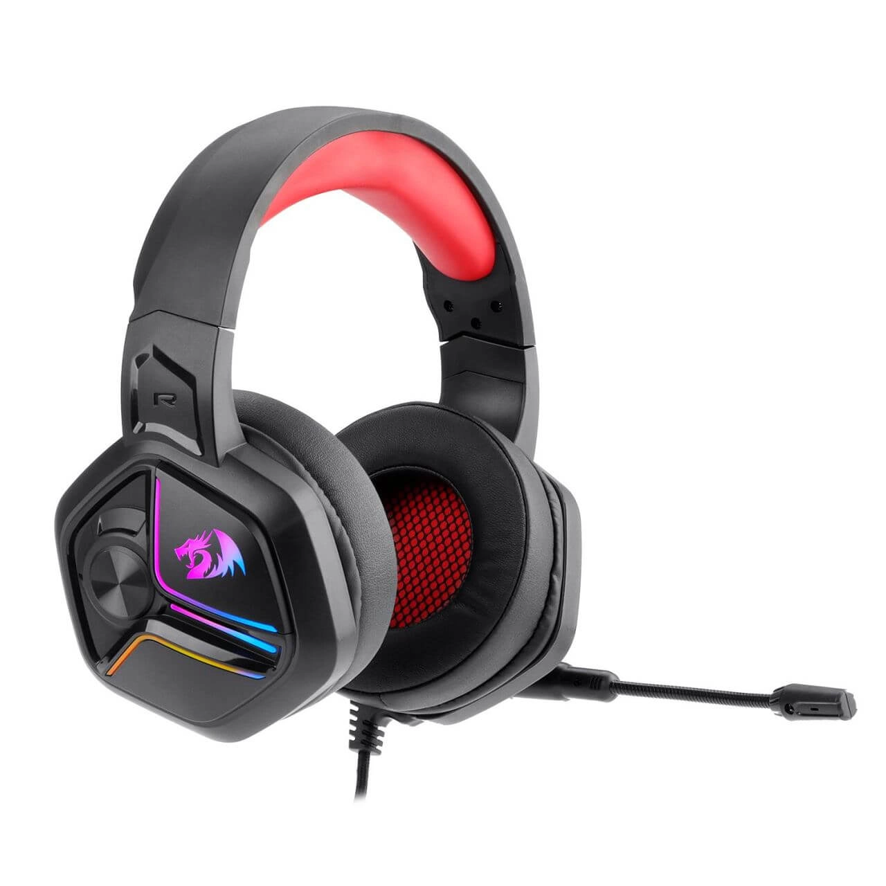 Redragon AJAX H230 Stero Gaming Headset with LED Light  for sale in Egypt from Games2Egypt