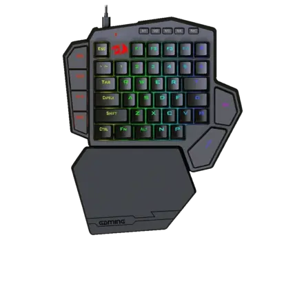 Redragon DITI X K601 RGB One-handed Mechanical Gaming Keyboard