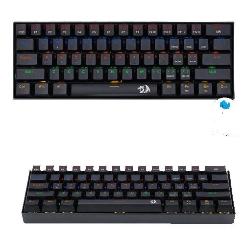  Redragon K606 Rainbow Mechanical Gaming Keyboard blue switch   for sale in Egypt from Games2Egypt