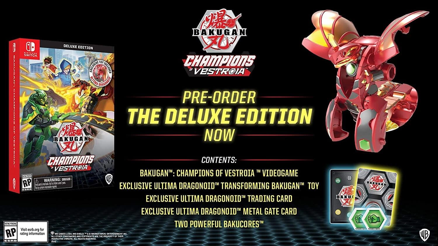 Bakugan champions of vestroia deluxe edition - nintendo switch  for sale in Egypt from Games2Egypt