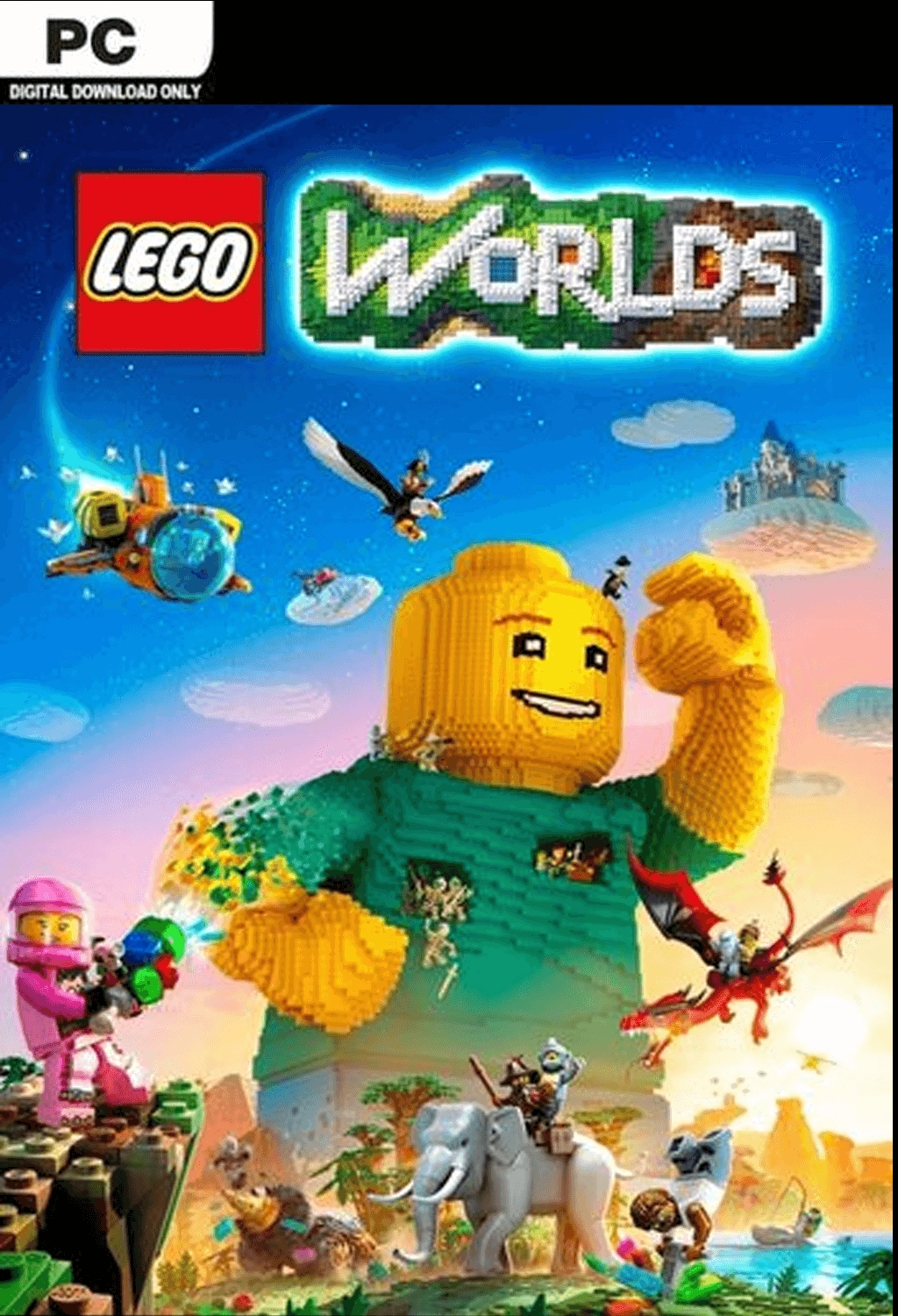 LEGO Worlds - PC Steam Code  for sale in Egypt from Games2Egypt