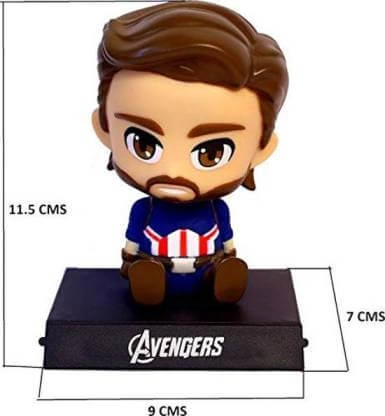 Captin America Big Bobble Head - Action Figure   for sale in Egypt from Games2Egypt