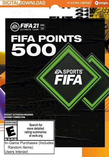 FIFA 21 - 500 FUT Points Origin Key GLOBAL  for sale in Egypt from Games2Egypt