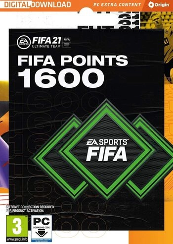  FIFA 21 - 1600 FUT Points Origin Key GLOBAL  for sale in Egypt from Games2Egypt